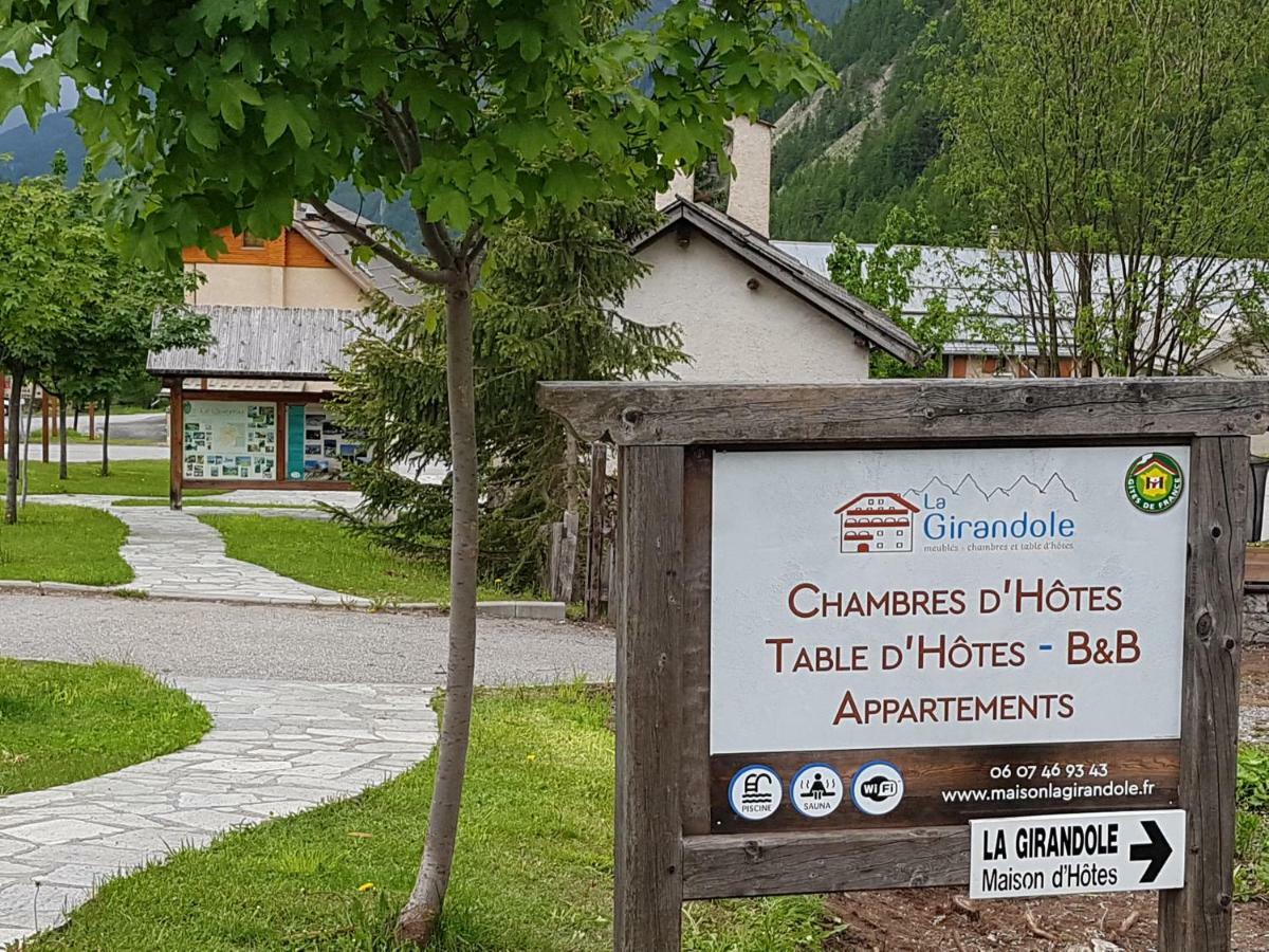 La Girandole Chambre D'Hotes Et Location D'Appartement Arvieux Kültér fotó
